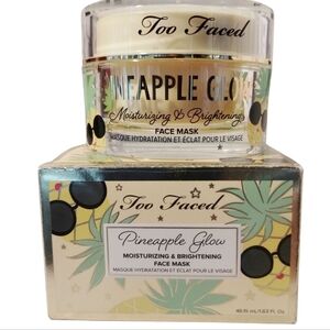 Too Faced Pineapple Glow Moisturizing & Brightening Face Mask‎ 1.63oz /46.15ml
